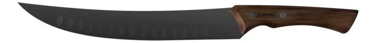 Faca para churrasco Tramontina black com lâmina inox 10''