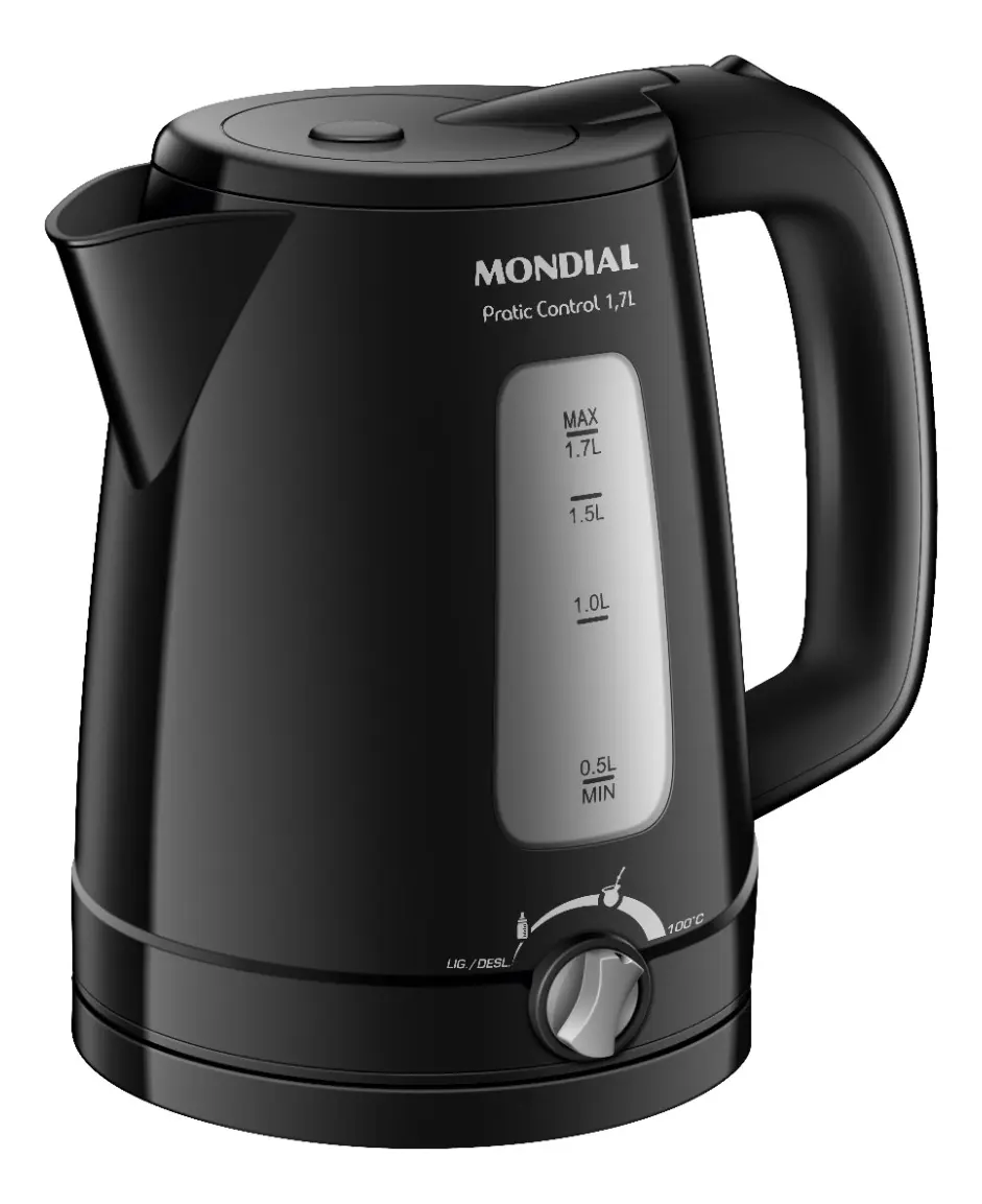 Chaleira Elétrica Pratic Control 1,7L, 110v