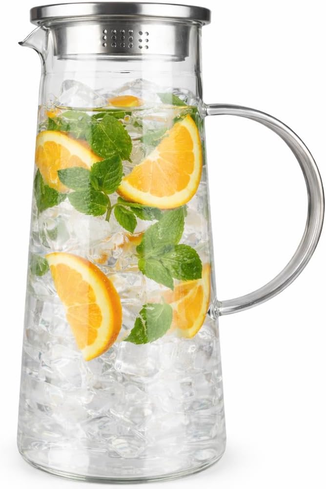 LUMINA Jarra de Suco Vidro Borossilicato 1,4L
