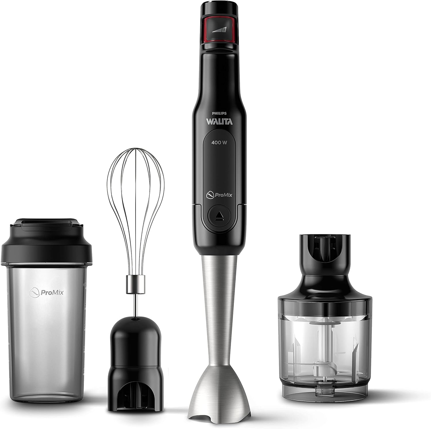 Philips Walita Preto e Inox Mixer Pro