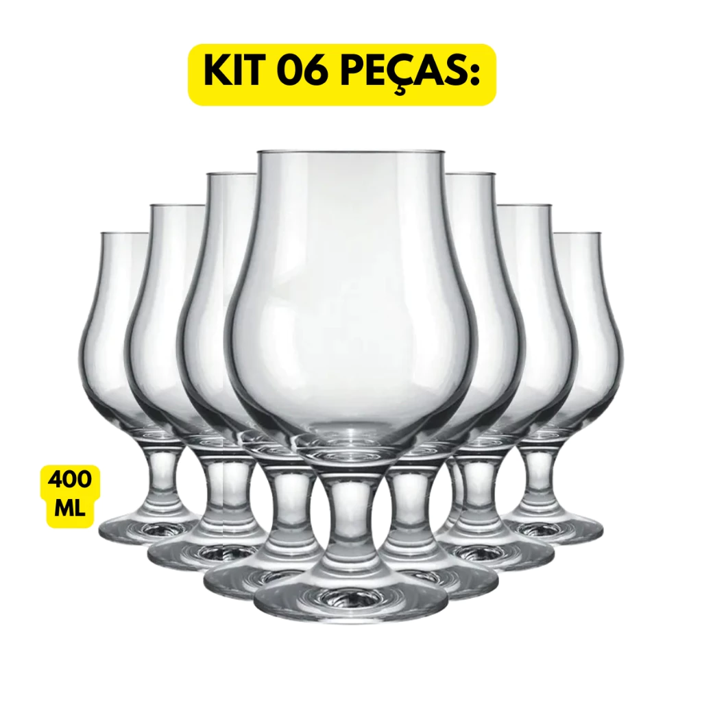 6 Taças Cerveja Dublin