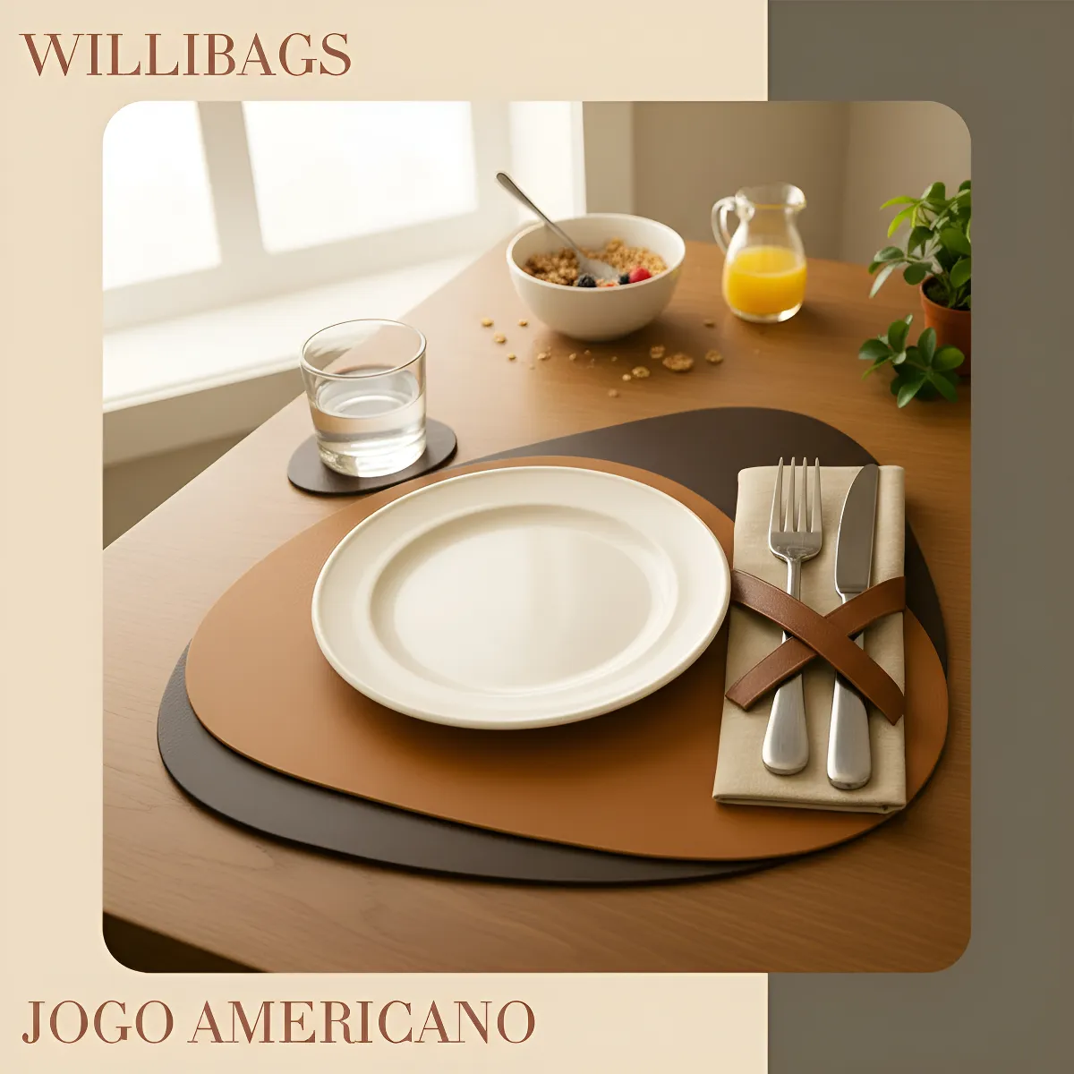 Jogo Americano 6 Lugares