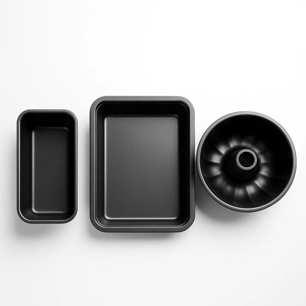 Kit 3 Formas de Inox